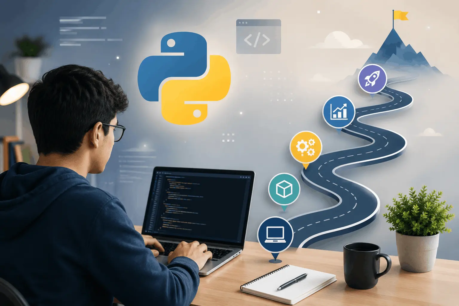 Roadmap for learning python programming