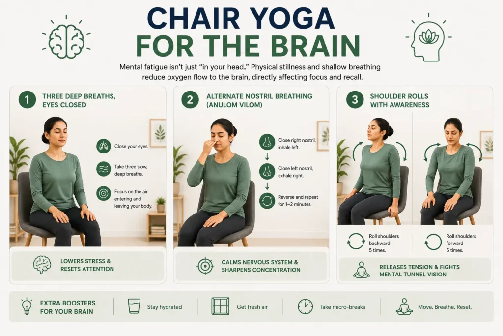 Chair Yoga For Brain