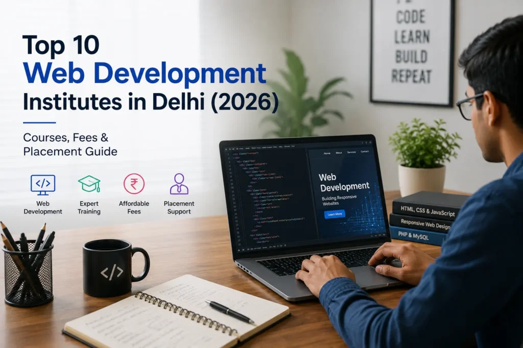 Top 10 Web Development Institutes in Delhi