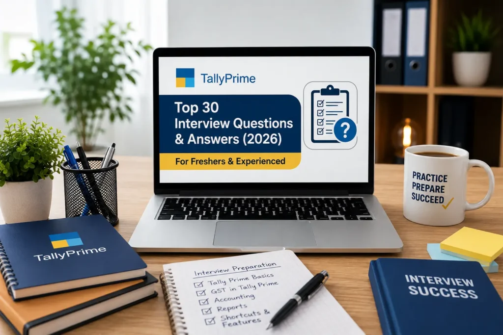 Tally prime interview questions